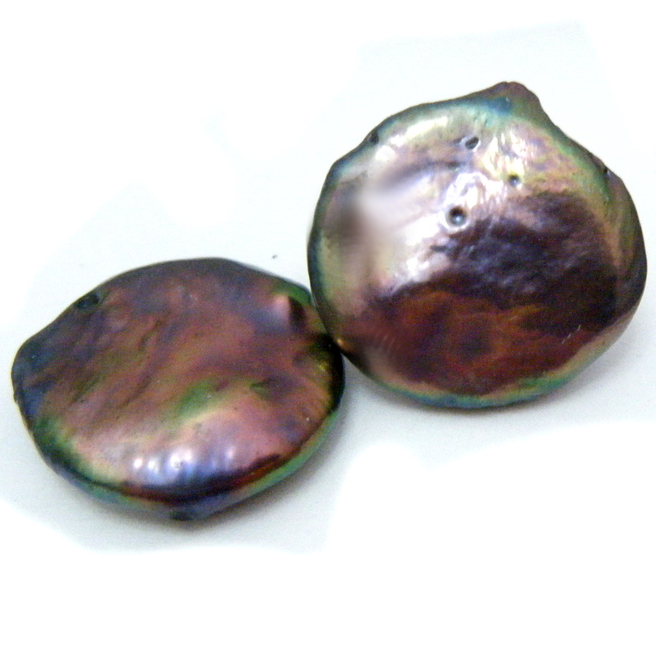 Huge Dark Russet Disk Pair